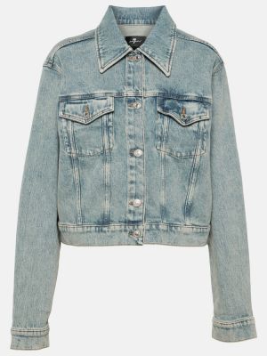 Giacca di jeans 7 For All Mankind blu