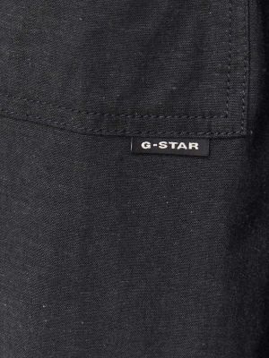 Košulja bootcut s uzorkom zvijezda G-star Raw crna