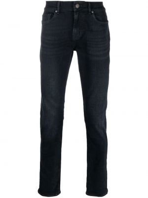 Stretch jeans 7 For All Mankind svart