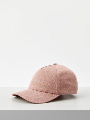 Розовая кепка Calvin Klein
