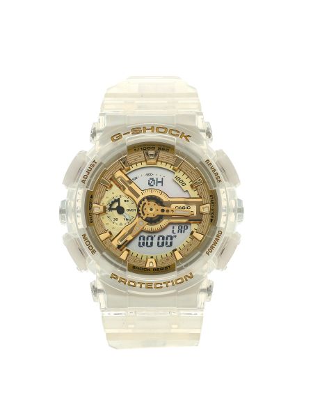 Pολόι με διαφανεια G-shock χρυσό
