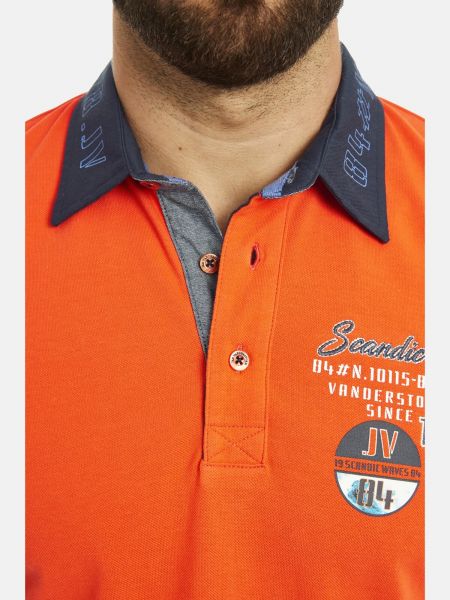 T-shirt Jan Vanderstorm orange