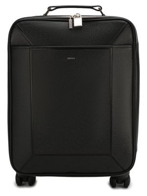 Кожаный чемодан Zilli черный