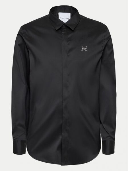 Marškiniai slim fit Richmond X juoda