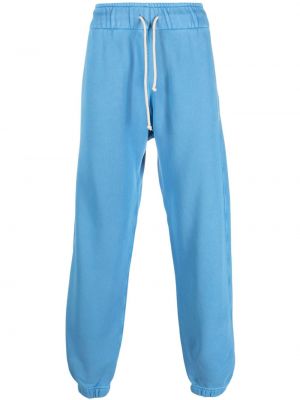 Bavlněné sportovní kalhoty Autry modré