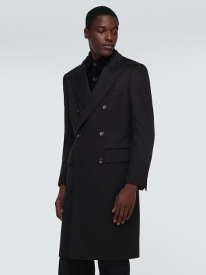 Kasmír kabát Tom Ford fekete