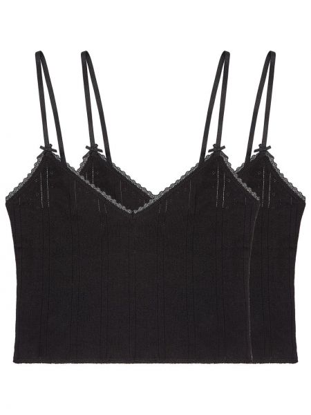 Crop top Cou Cou Intimates svart