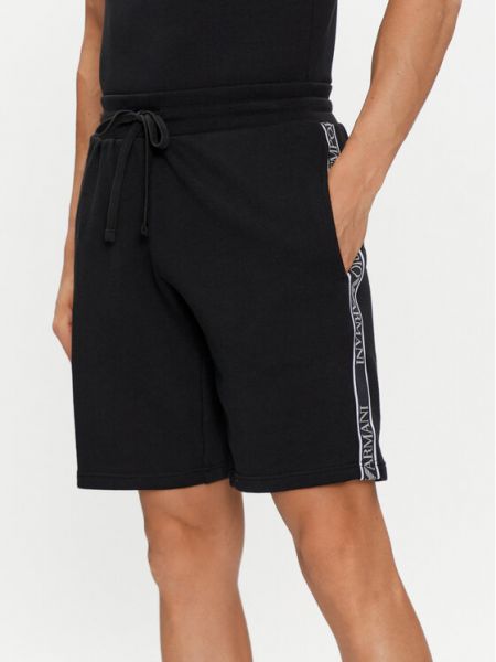 Pantaloni scurți de sport Emporio Armani Underwear negru