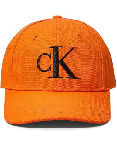 Gorra con bordado Heron Preston For Calvin Klein naranja