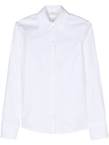 Medvilninė marškiniai Sportmax balta