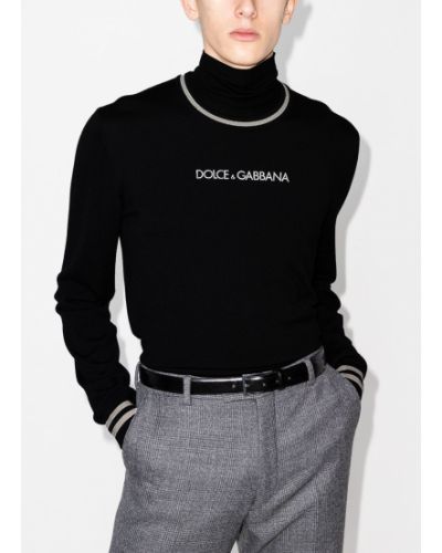 Jersey de tela jersey Dolce & Gabbana negro