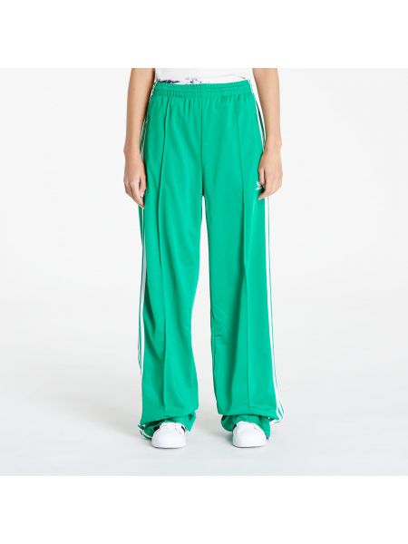 Αθλητικό παντελόνι σε φαρδιά γραμμή Adidas Originals πράσινο