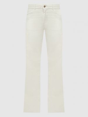Вельветові штани Max & Co білі