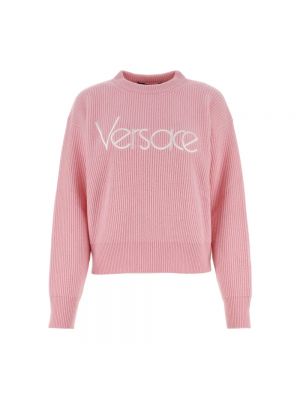 Sweter Versace różowy