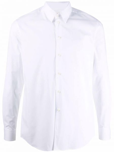 Camisa button down de plumas Bally blanco