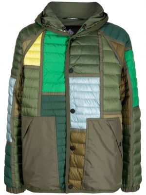 Pernata jakna Moncler Grenoble zelena