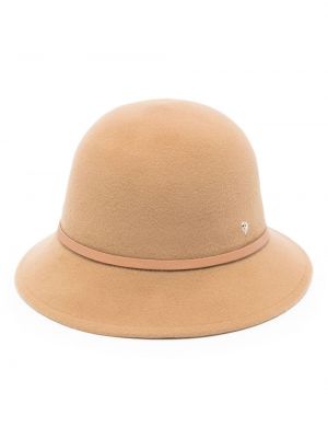 Vlněný kožený klobouk Helen Kaminski