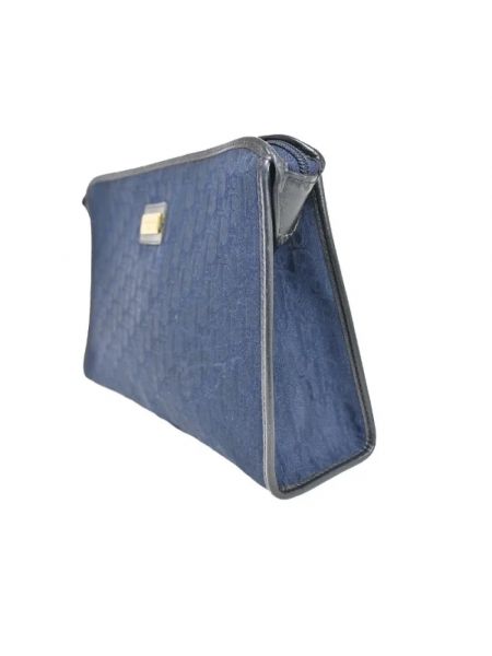 Bolso clutch Dior Vintage azul
