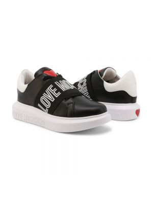 Sneakersy na platformie Love Moschino czarne