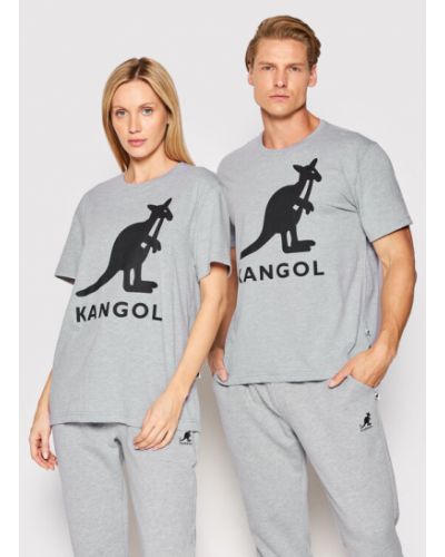 T-shirt Kangol grau