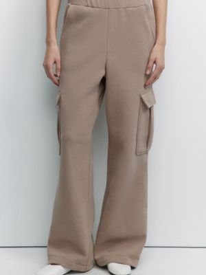Трикотажные брюки карго с карманами Befree