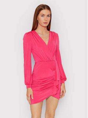 Коктейльна сукня слім Rinascimento рожева