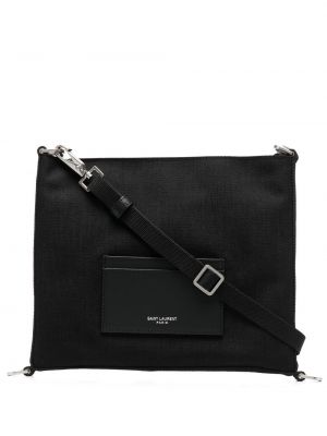Чанта за ръка Saint Laurent черно