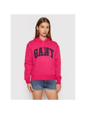Džemperis Gant rožinė