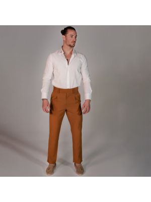 Pantaloni Thead. marrone