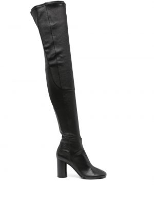 Usnjene gumijasti škornji Isabel Marant črna