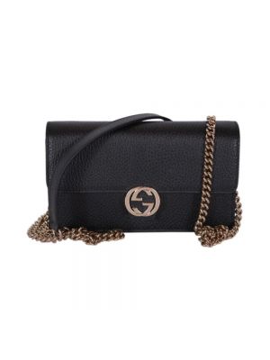 Torba na ramię Gucci - Сzarny