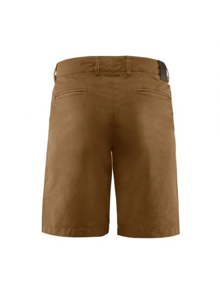 Pantalones cortos plisados Bomboogie marrón