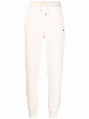 Спортни панталони от джърси Woolrich бяло