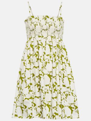 Платье мини в цветочек с принтом Tory Burch