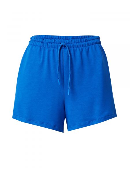 Pletene bermuda kratke hlače Trendyol modra