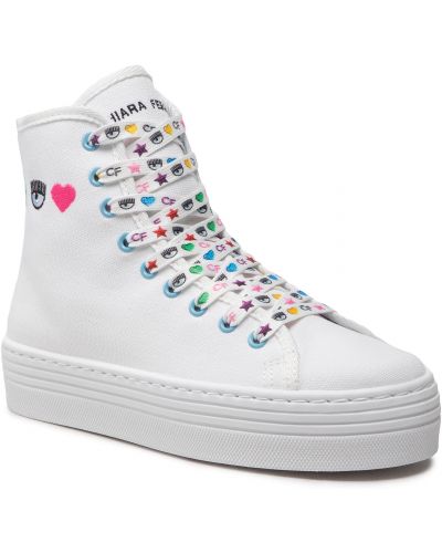 Sportcipő CHIARA FERRAGNI - CF3011-009  - fehér