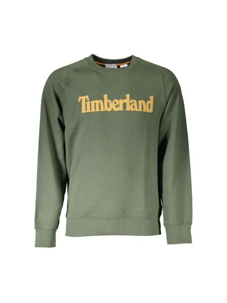 Bluza z nadrukiem Timberland zielona