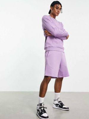 Спортивный костюм оверсайз Asos фиолетовый