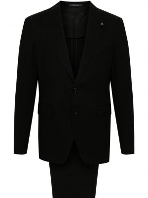 Krepový oblek Tagliatore černý
