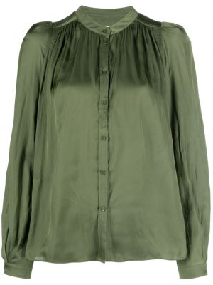 Сатенена риза Zadig&voltaire зелено