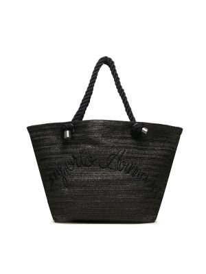 Плажна чанта Emporio Armani черно