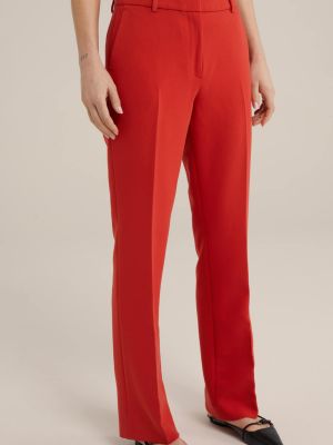 Pantalon plissé We Fashion rouge