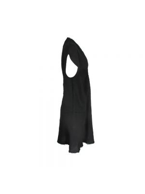 Lniana sukienka Acne Studios Pre-owned czarna