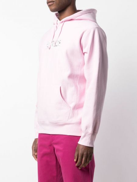 Bluza z kapturem Supreme różowa