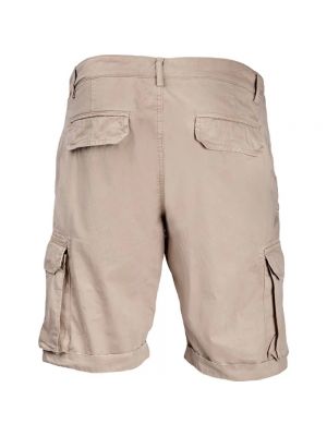Pantalones cortos cargo 40weft beige