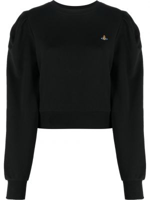 Brodert sweatshirt Vivienne Westwood svart