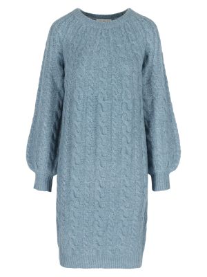 Pletené pletené šaty Lolaliza modrá