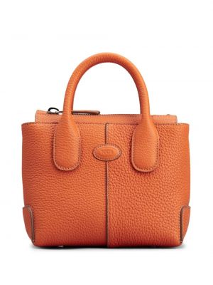 Nakupovalna torba Tod's oranžna