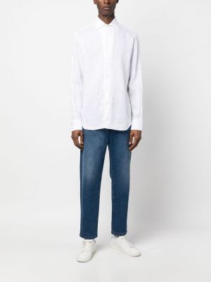 Lininė marškiniai D4.0 balta