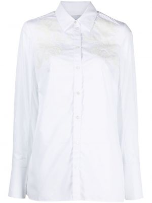 Bavlnená košeľa Erdem biela